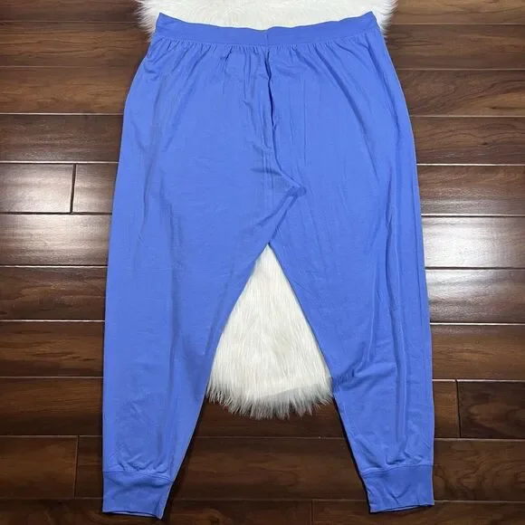 Polo Ralph Lauren Men's Size 4X Blue Lightweight Lounge Sleep Jogger Pants - Picture 8 of 10